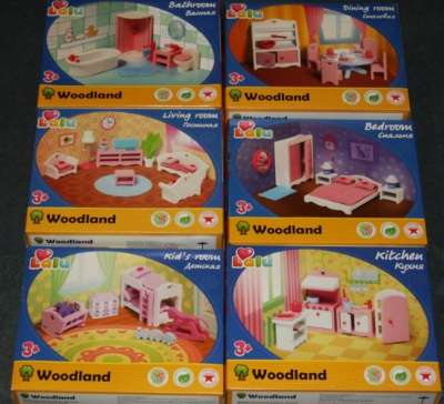 Наборы игрушечной детской мебели Woodlan в Миассе фото 3