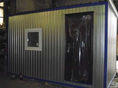 Бытовки на металлокаркасе с утеплением 100 мм в Тюмени фото 3