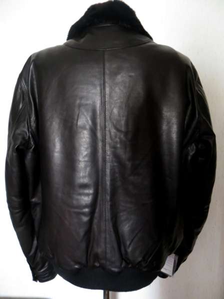 Кожаная брендовая куртка rivaldi foker. Теплая. 48-50 размер в Омске фото 3