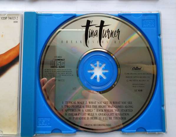 Tina Turner «Break Every Rule» фирменный CD в Тюмени