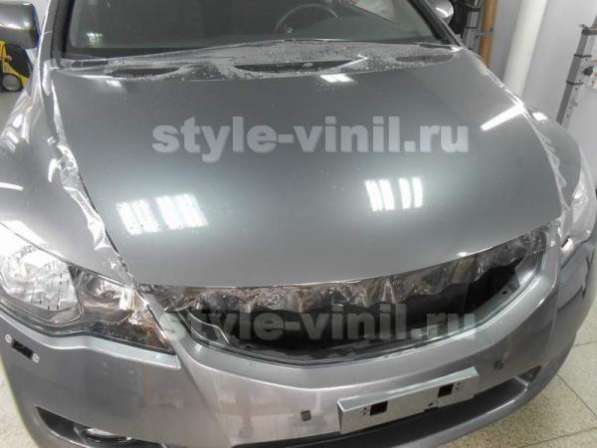 Антигравийная защита кузова автомобиля прозрачной плёнкой Краснодар в Краснодаре фото 18