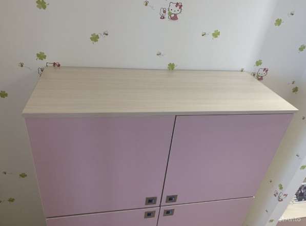 Детский розовый шкаф в Новосибирске фото 6