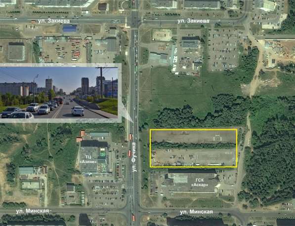 Земельный участок ул. Минская в Казани