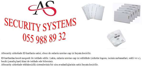 *Kartlar: HID, RFID, IC *
