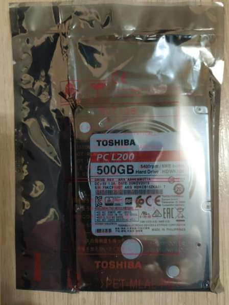 Жесткий диск Toshiba L200 Slim HDWK105UZSVA