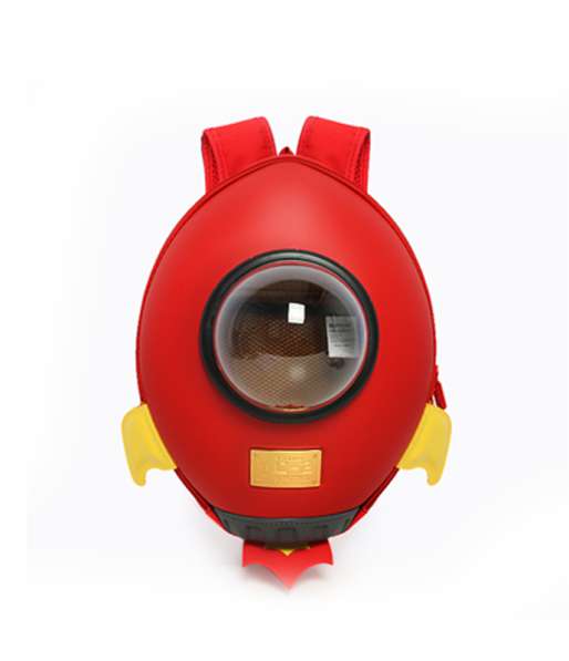Детский рюкзак Ракета (красный) Supercute