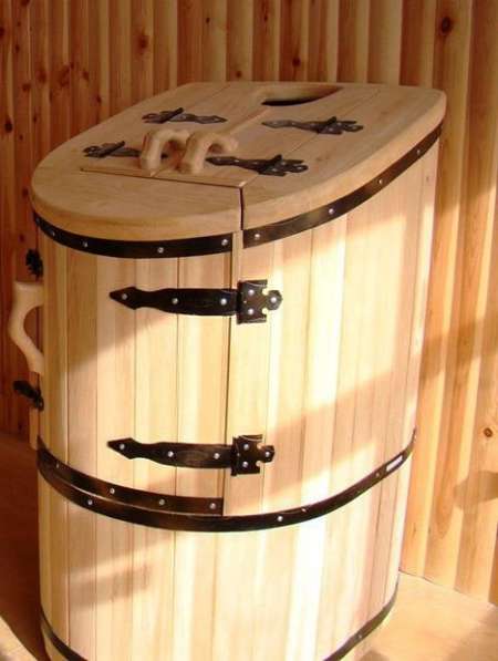 Кедровая бочка овальная со скосом в Санкт-Петербурге фото 4