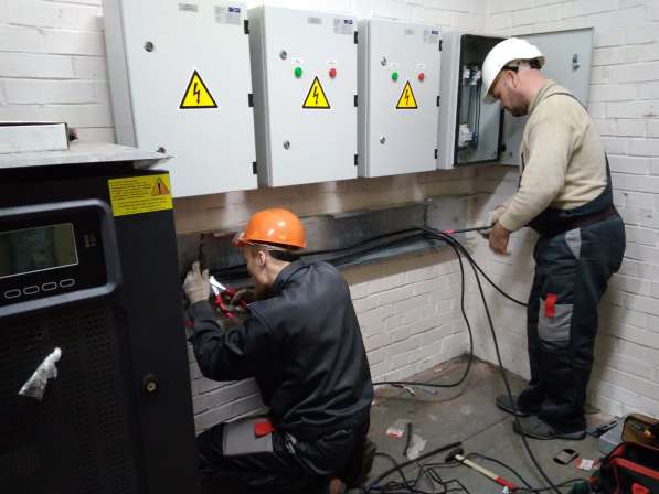 Бригады РФ, выполнят строительные и электромонтажные работы