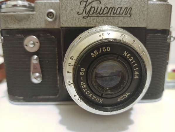 Фотоаппарат Кристалл. Сделано в СССР в Москве