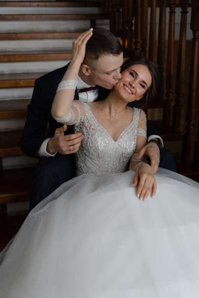 Счастливое свадебное платье в Москве фото 4