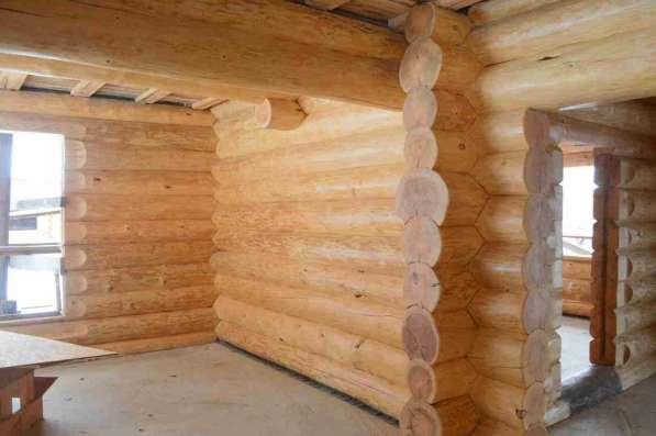 Изготовление сруба деревянного дома или бани в Красноярске фото 10