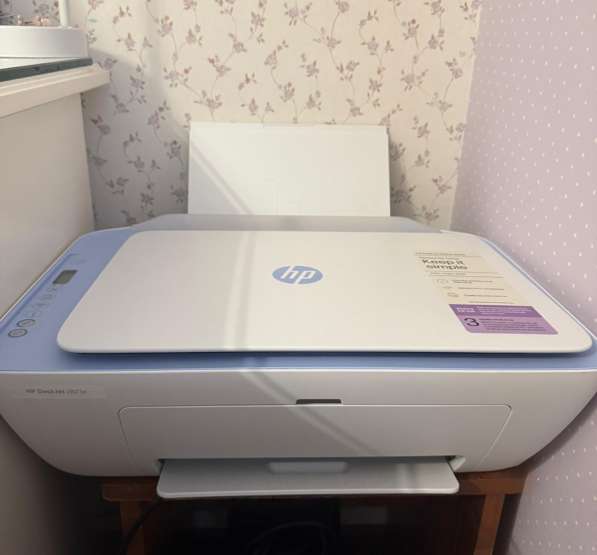 Беспроводной цветной принтер HP. Wi-fi; Bluetooth; USB
