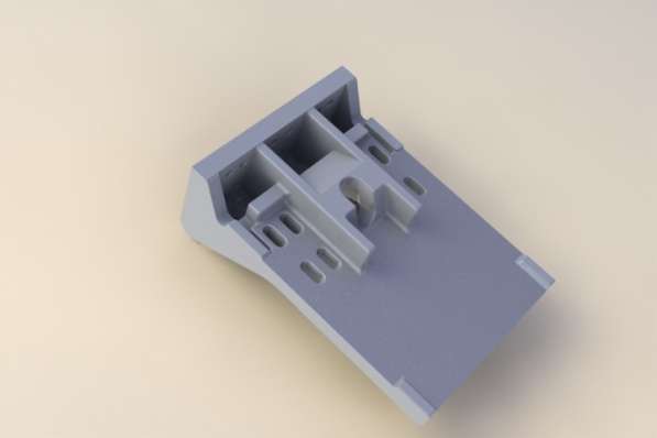 Колосник с угловым выступом цементных заводов