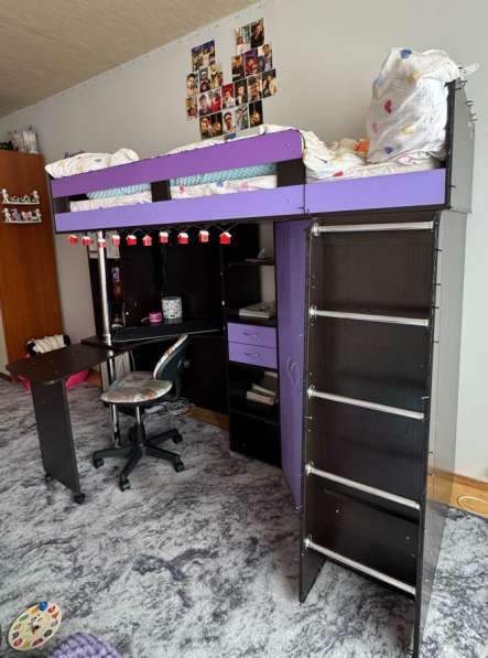 Кровать-чердак Юниор 3 в Москве фото 12