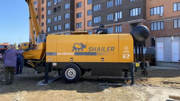 Бетононасосы стационарные Shailer GR-30D, GR-40D
