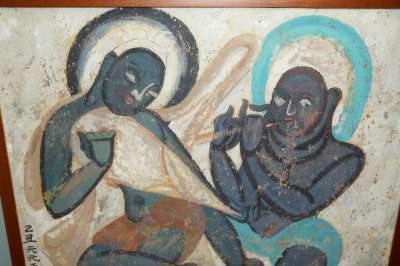 Копия фрески с танцующим Буддой. Тибет в Санкт-Петербурге фото 4