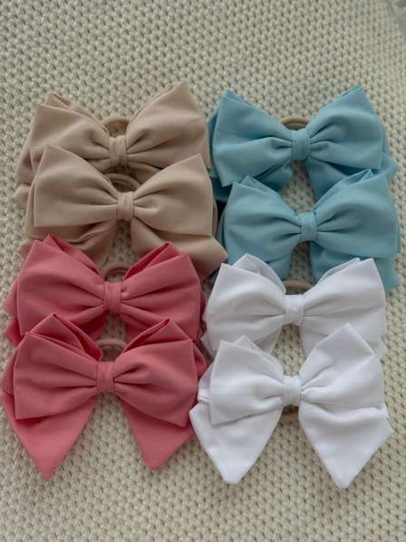 Бантики из корейского хлопка в Пензе фото 3