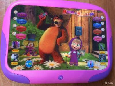 Детский 3D планшет "Маша и медведь"