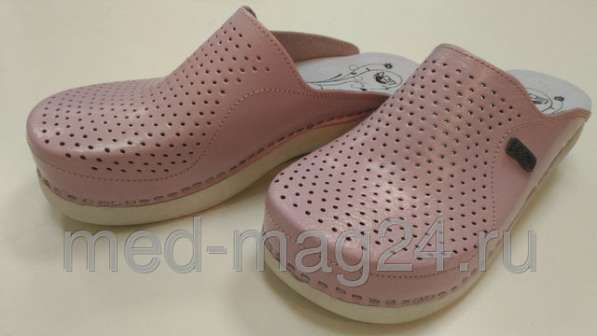 Обувь женская сабо LEON PU 115,розовые