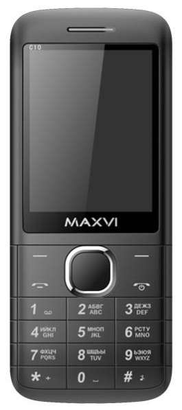 Телефон мобильный MAXVI С10 Black