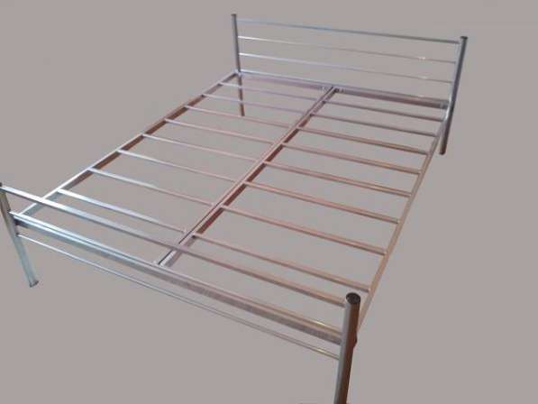 Двухъярусные железные кровати, для казарм, металлические кровати с ДСП спинками, кровати для бытовок, кровати по низкой цене. в Сочи фото 8