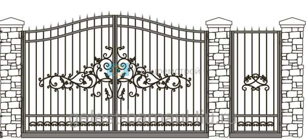 Кованые элементы из трубы на заказ в Лениногорске фото 7