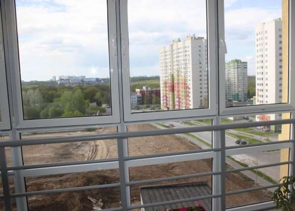 Окна с лоджии витраж от пола до потолка в Нижнем Новгороде