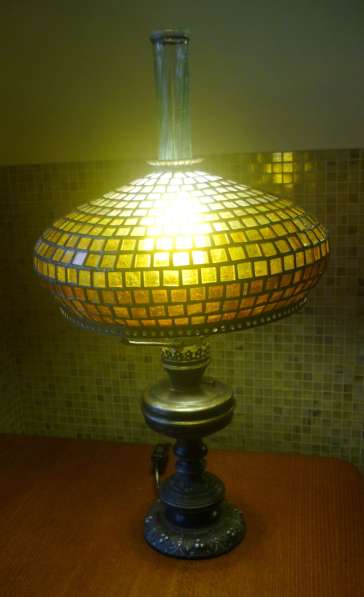 Лампа настольная в стиле Тиффани в Москве фото 4