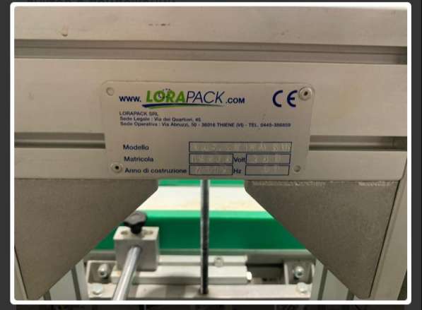 Упаковщик Flow Pack итальянского производителя LoraPack. Воз