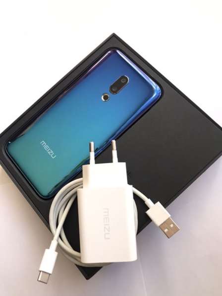 Meizu 16th 128GB Aurora BLUE в Санкт-Петербурге фото 5