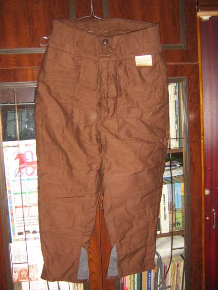 Зимние ватные брюки, новые, размер 48-50