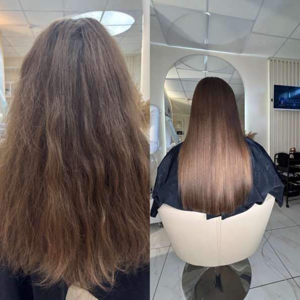Кератиновое выпрямление в Омске фото 4