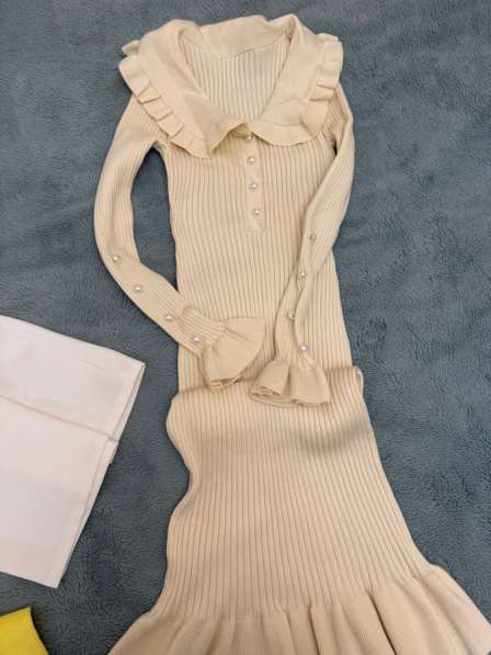 Трикотажный платье