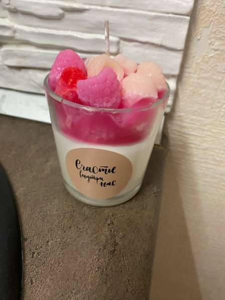 Свеча ручной работы