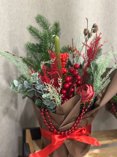 Новогодние венки✅букеты ✅композиции ✅подарки ✅ в Ставрополе фото 9