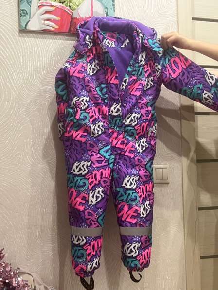 Зимний комбинезон детский 104-110 в Москве фото 5