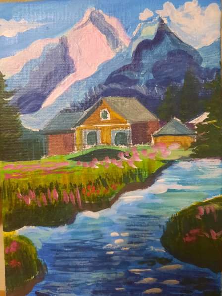 Картины художника Екатерины (акрил) в Новосибирске