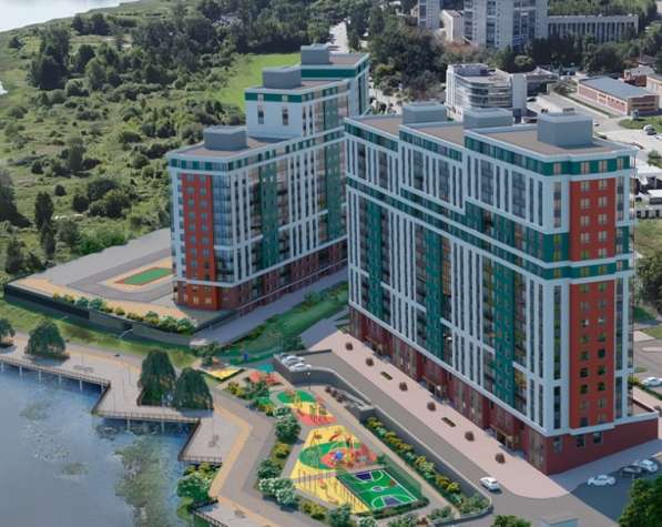 Отличная 2-квартира с ремонтом, на набережной. Уктус в Екатеринбурге фото 14