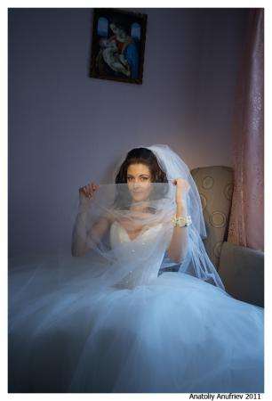 Шикарное модное свадебное платье в Москве фото 4