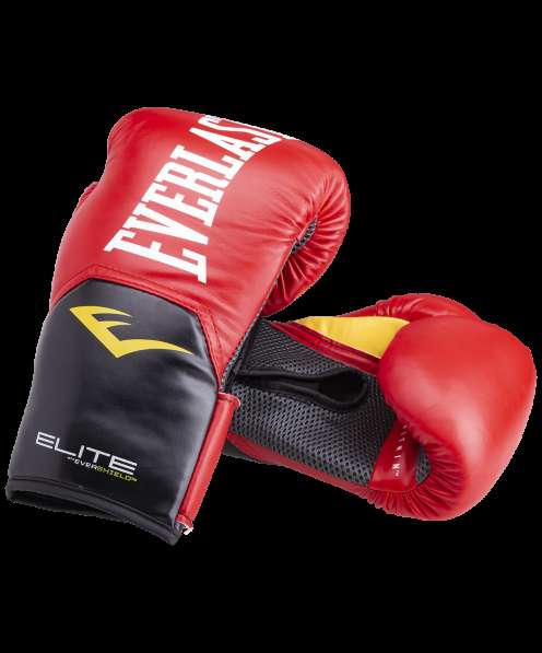 Перчатки боксерские Elite ProStyle P00001243, 12oz, кожзам, красный в Сочи фото 5
