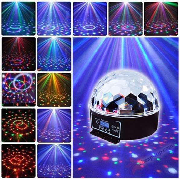 LED Crystal Magic Ball Light