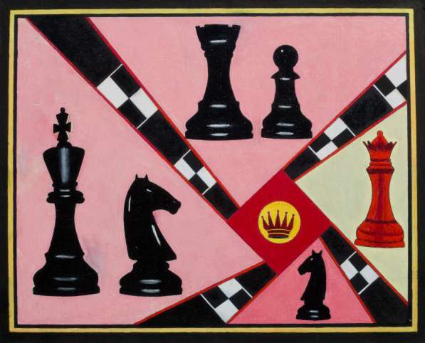 Шахматы в живописи № 1 в Москве фото 19