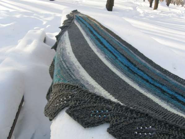 шарф шаль платок ручная работа в Саратове фото 3
