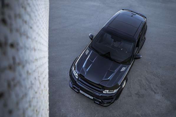 Hood for Land Rover Range Rover Sport 2014-2020 "Renegade" в фото 6