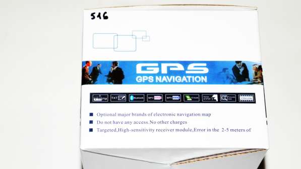 5” GPS навигатор Pioneer 516 - 8Gb / 800MHz / 256Mb / IGO в фото 4