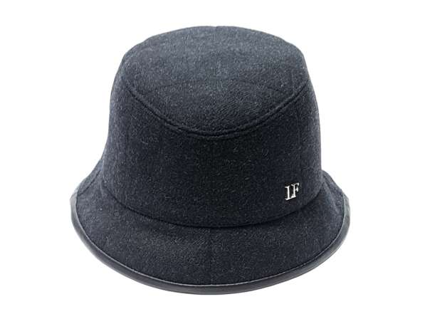 Панама шляпа мужская шерстяная (т. серый) в Москве фото 8
