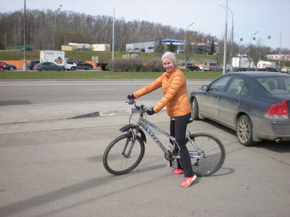 Обучение езде на велосипеде в Москве фото 6