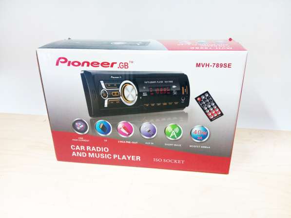 Автомагнитола Pioneer. gb MVH-789 SE в Екатеринбурге фото 3