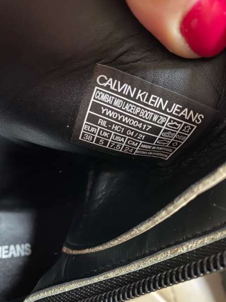 Ботинки Calvin Klein в Гурьевске фото 4