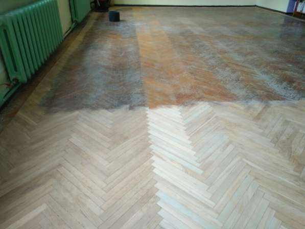 Циклевка, шлифовка старых, новых, крашенных полов, паркета в Липецке фото 12